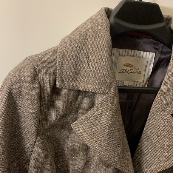 Vintage Grey Tweed Sparkly Light Coat/Jacket - Picture 2 of 16